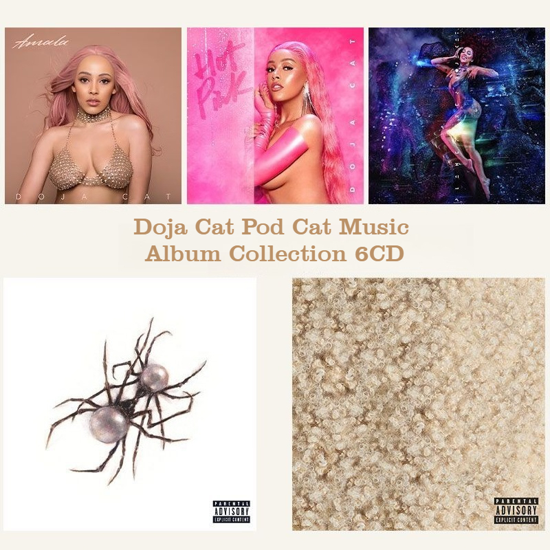 Audio Musically - Doja Cat 6CD Music Album Collection,
