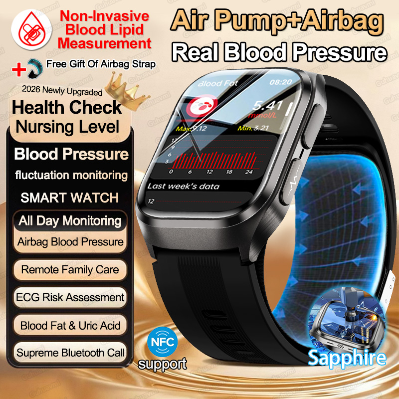Audio Music Maker - NEW Upgrade Airbag Measurement Smart Watch