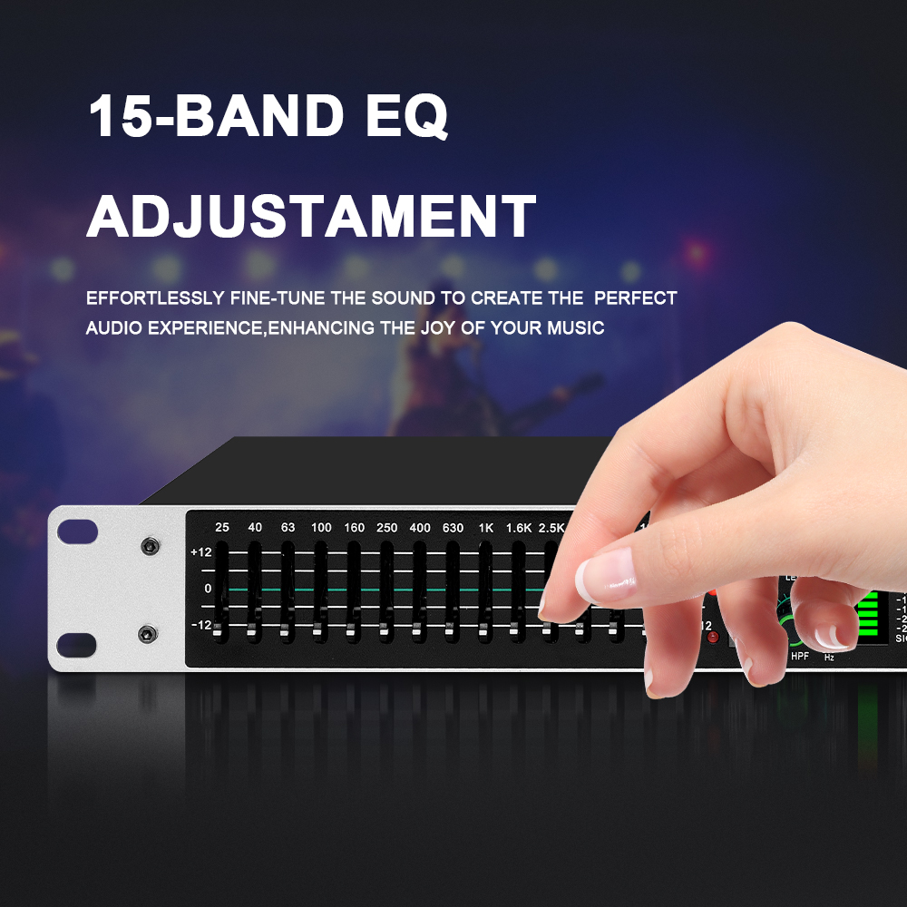 Eq215 Dual 15-Band Graphic Equ - Audio Music Maker ulasan dan harga