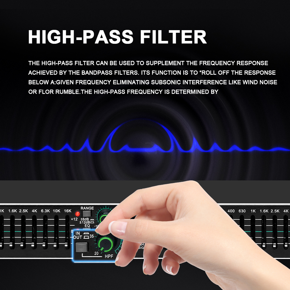 Eq215 Dual 15-Band Graphic Equ - Audio Music Maker ulasan dan harga