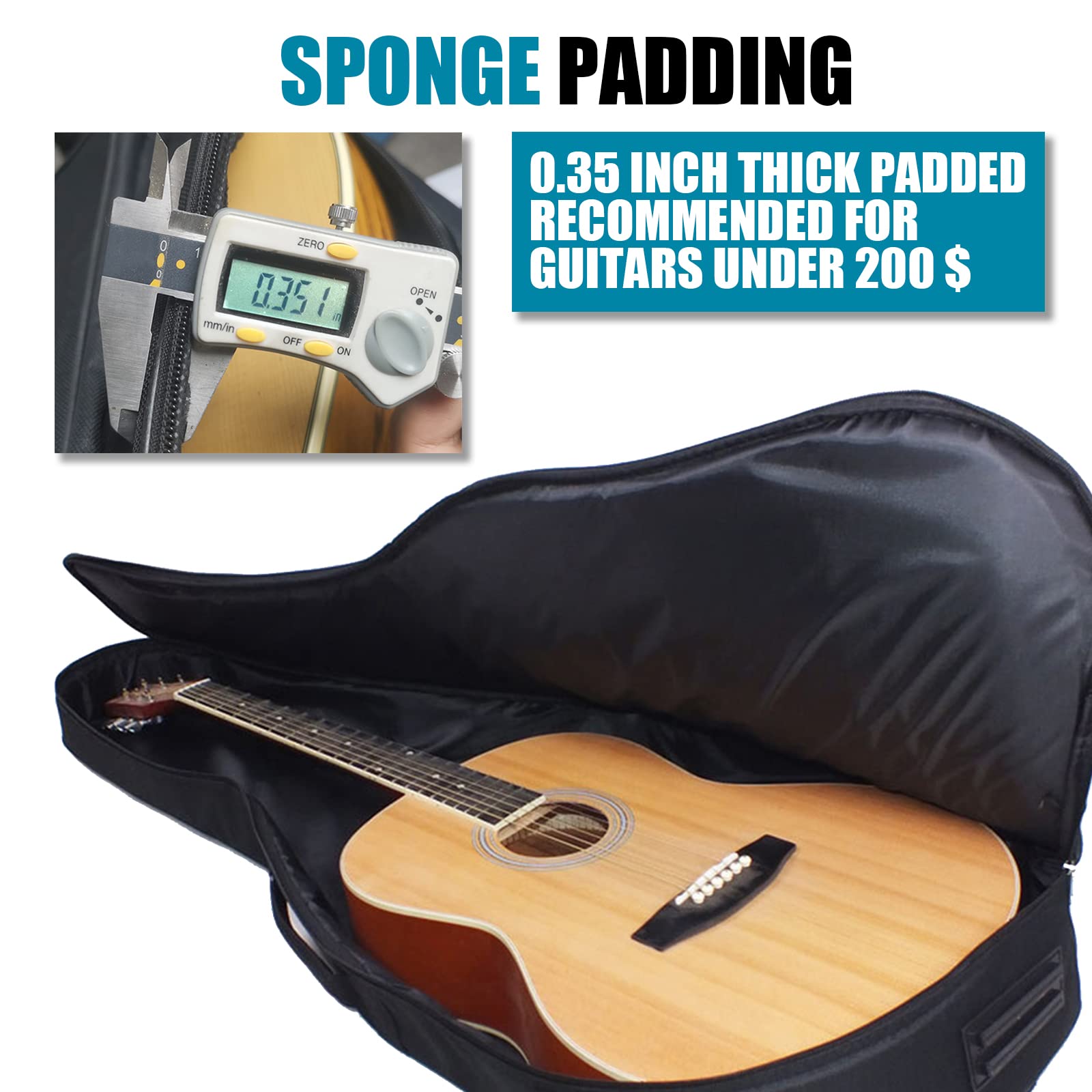 Acoustic Guitar Gig Bag 41 Inc - Case Guitar Gig Bag ulasan dan harga
