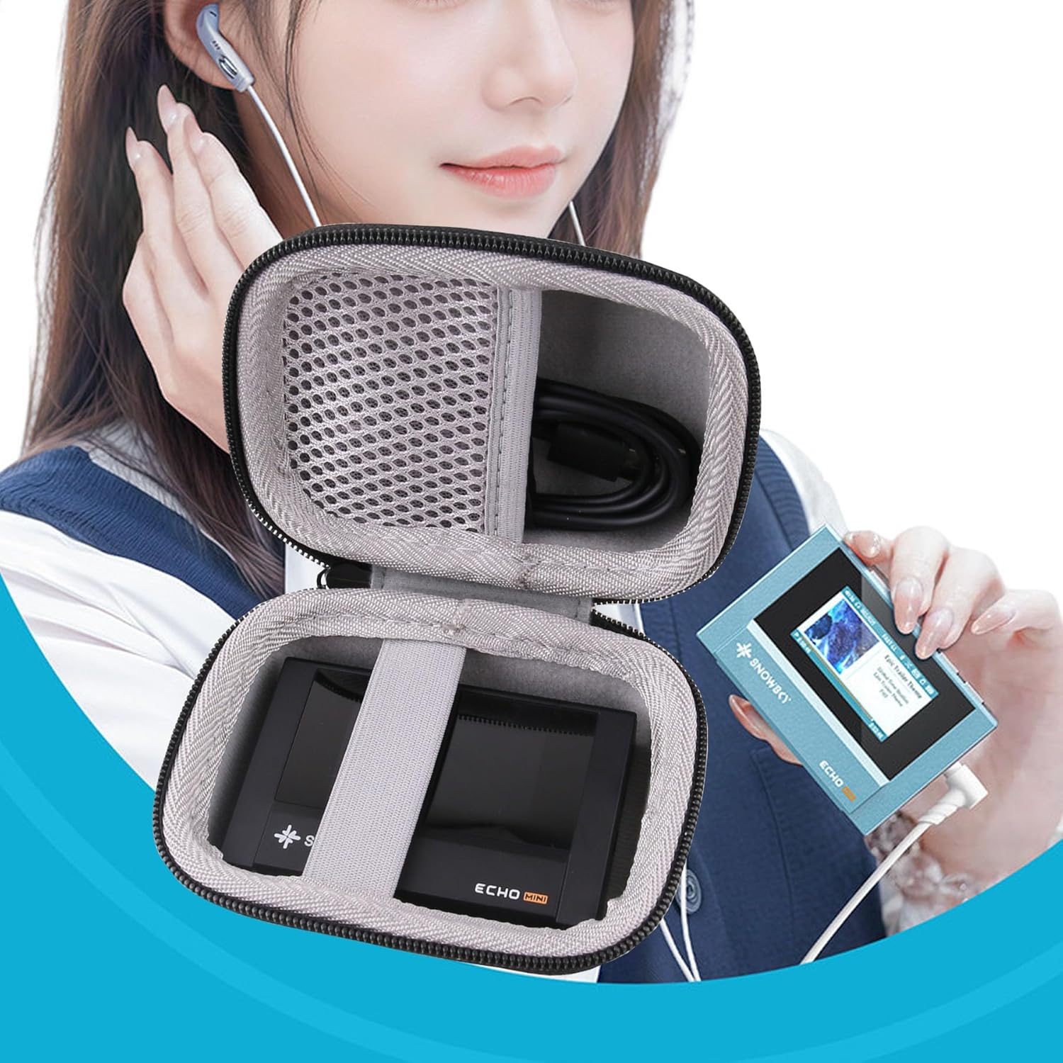Carrying Hard EVA Case for MEC - Audio Music App ulasan dan harga