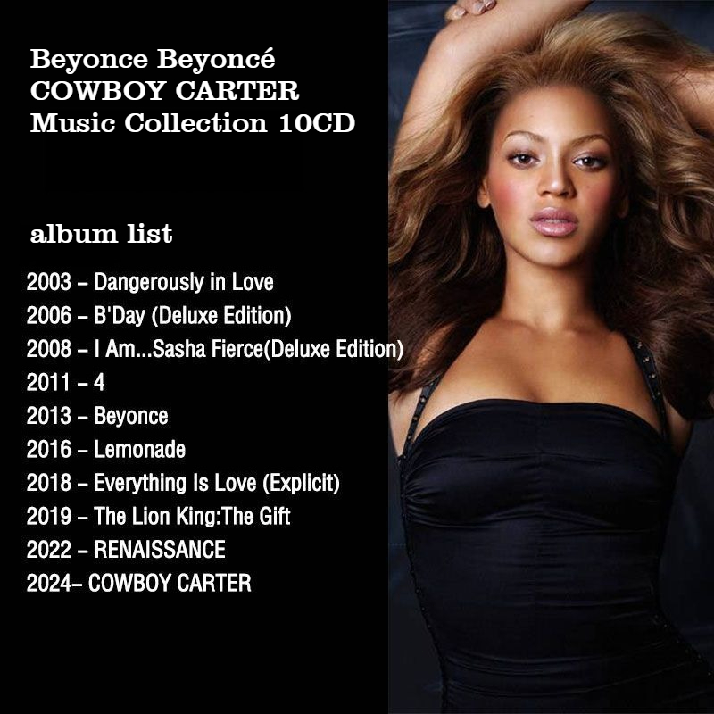 Beyonce 10CD Music Album Colle - Audio Musically ulasan dan harga
