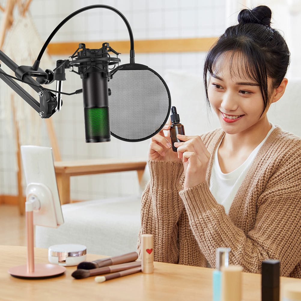 1Pcs Professional Microphone W - Recording Pop Filter ulasan dan harga