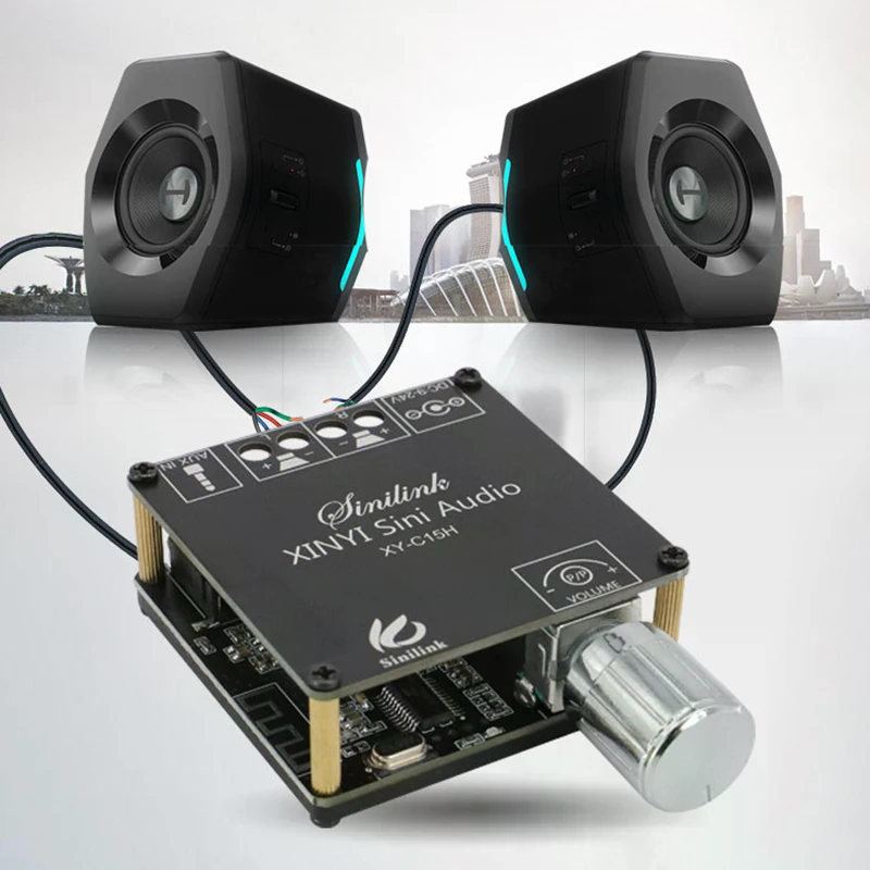 2*20W Bluetooth 5.0 Power Ampl - Audio Music Apps ulasan dan harga