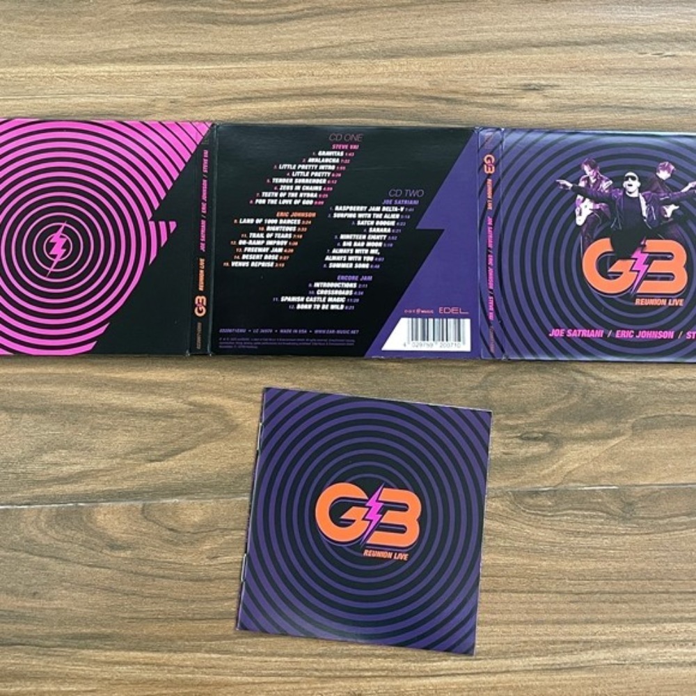 G3 Reunion Live 2025 Guitar Al - Audio Music Cd ulasan dan harga