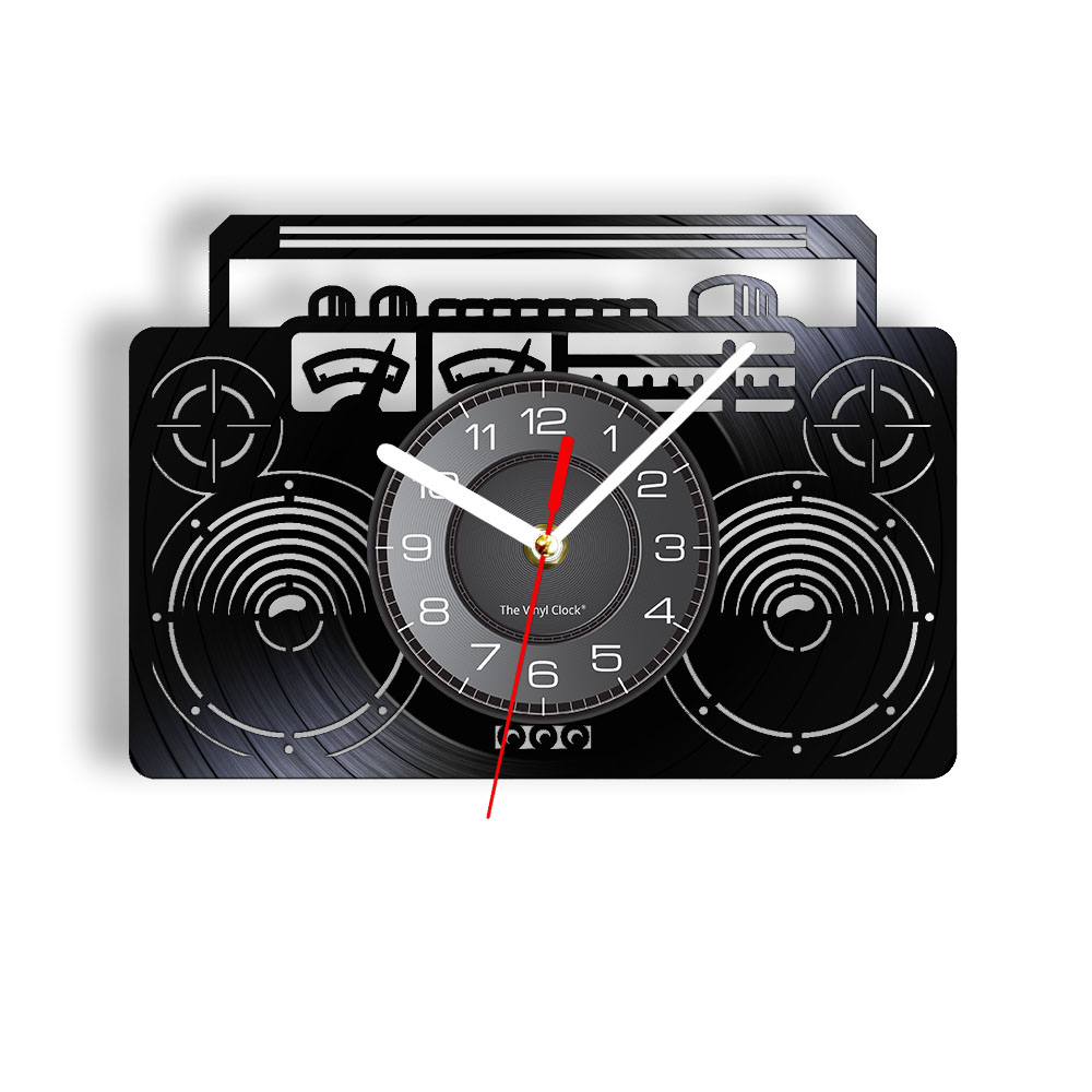 Boombox Radio Vinyl LP Record  - Audio Music Separate ulasan dan harga