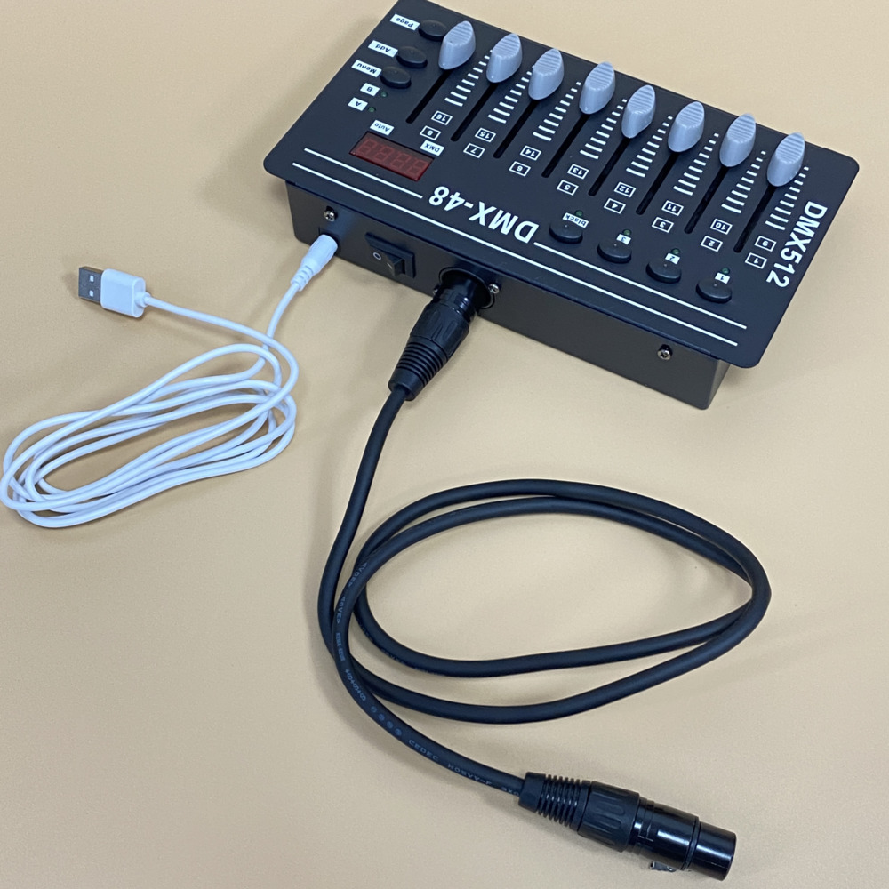 Stage Light Console Mini DMX-4 - Audio Music Maker ulasan dan harga