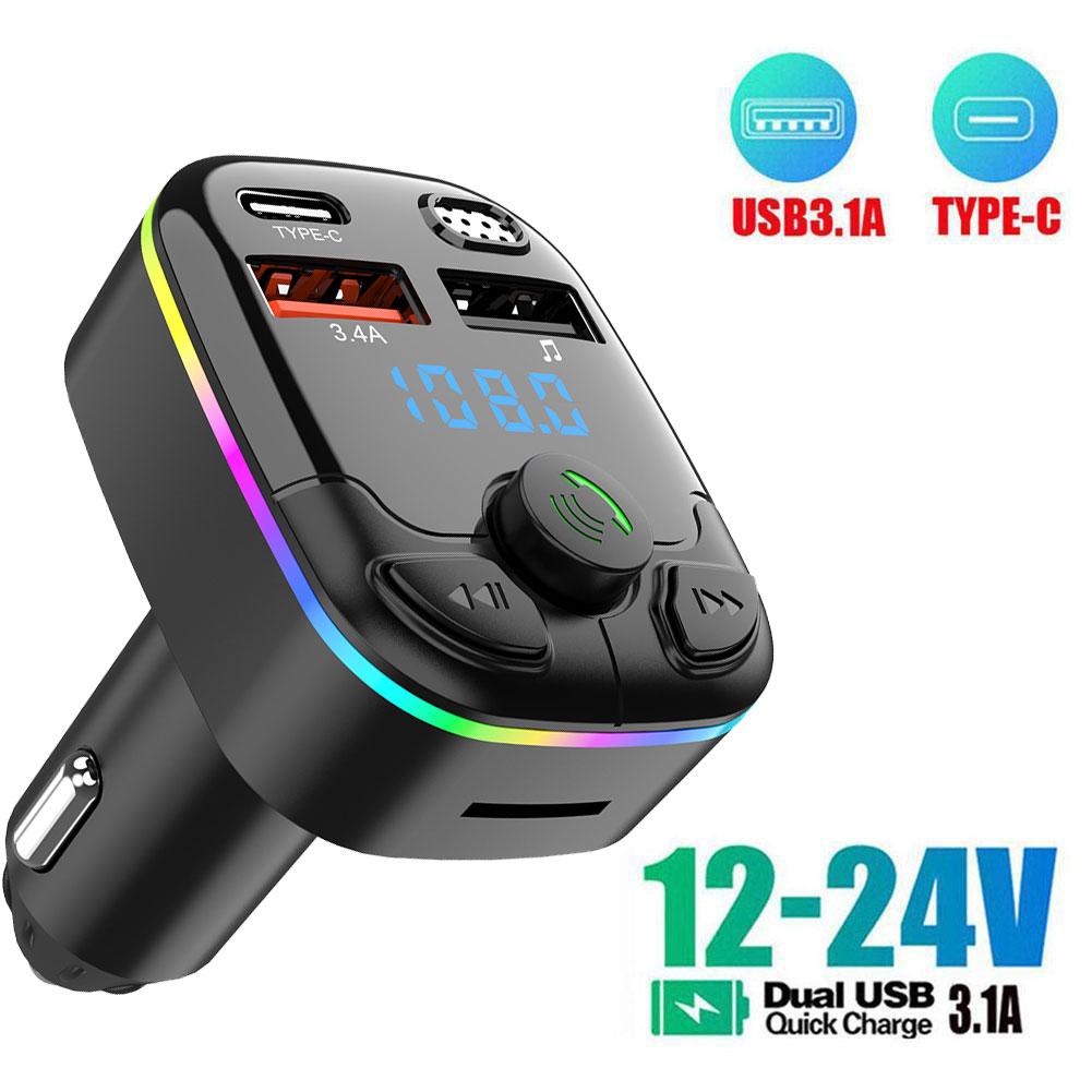 Car Bluetooth 5.0 FM Transmitt - Audio Music App ulasan dan harga