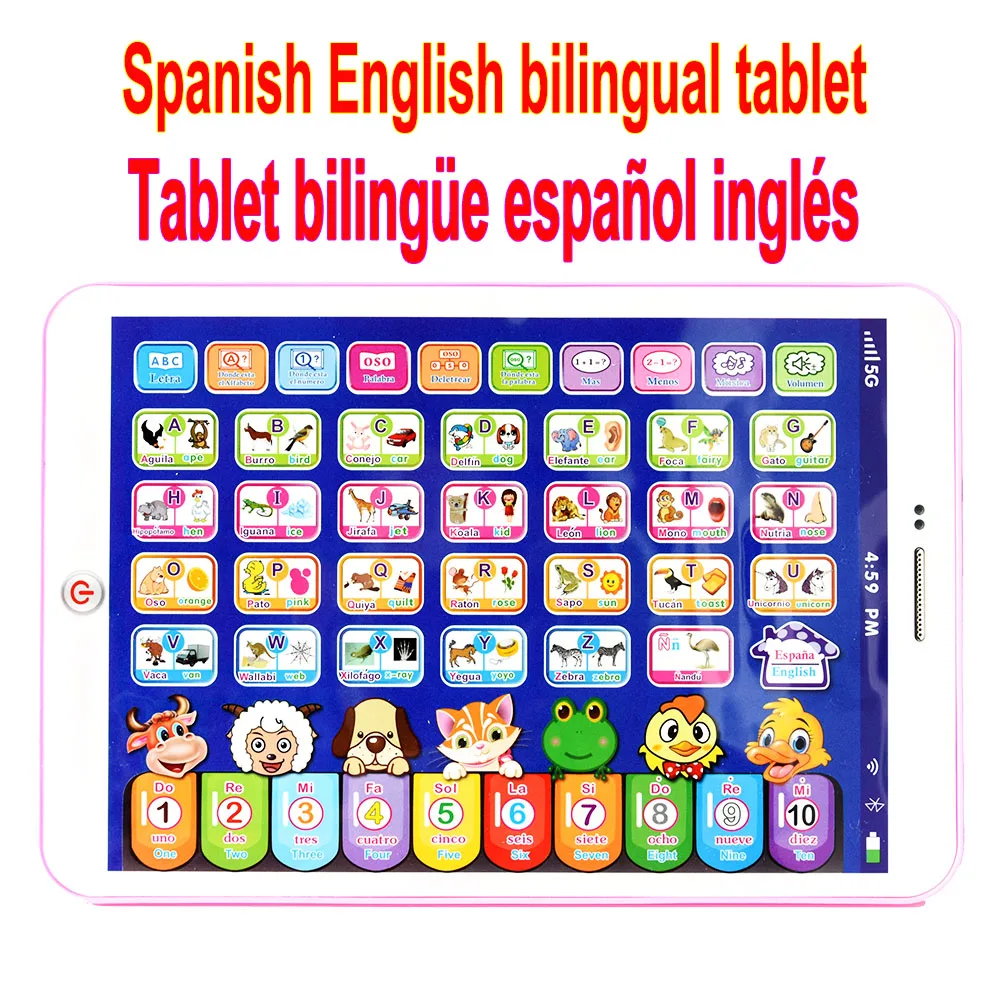 Spanish Alphabet Child Tablet  - Audio Music Maker ulasan dan harga