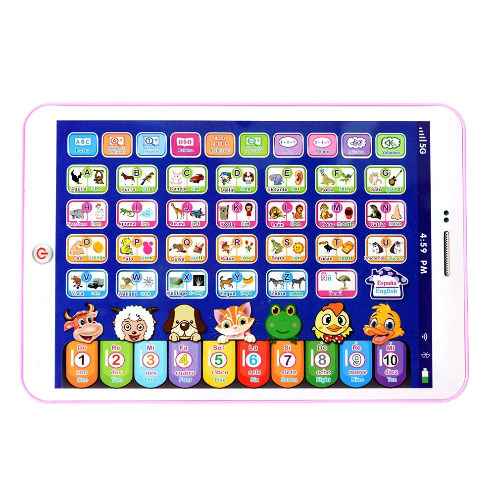 Spanish Alphabet Child Tablet  - Audio Music Maker ulasan dan harga