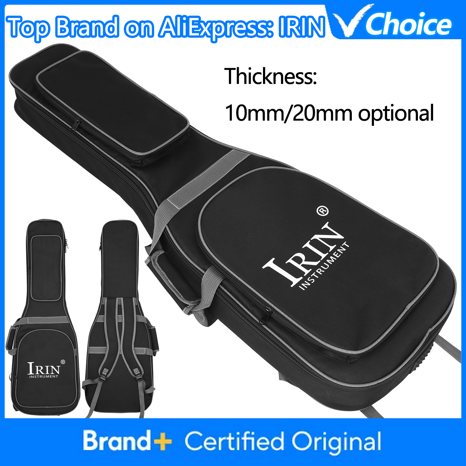 IRIN Electric Guitar Bag Gig C - Case Guitar Gig Bag ulasan dan harga