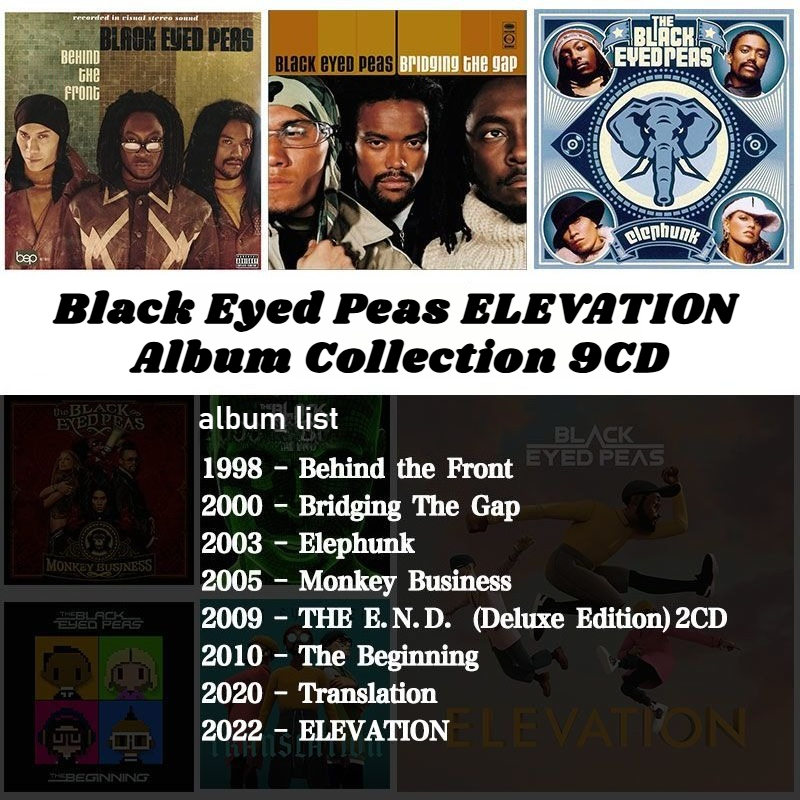 Black Eyed Peas Complete 9CD M - Audio Musically ulasan dan harga