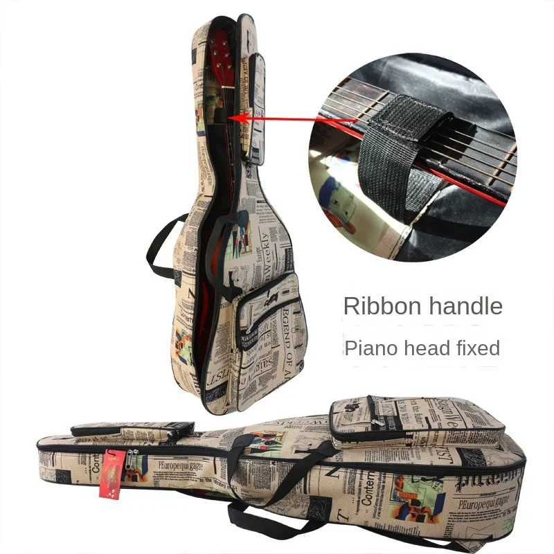 600D Oxford Waterproof 40 41In - Case Guitar Gig Bag ulasan dan harga