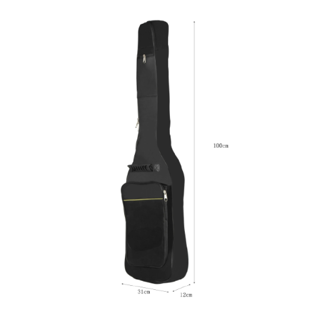 Black Electric Guitar Gig Bag  - Case Guitar Gig Bag ulasan dan harga