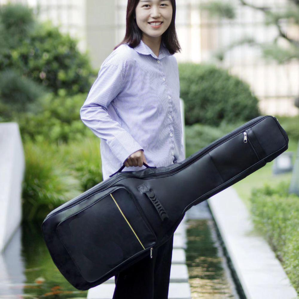 Black Electric Guitar Gig Bag  - Case Guitar Gig Bag ulasan dan harga