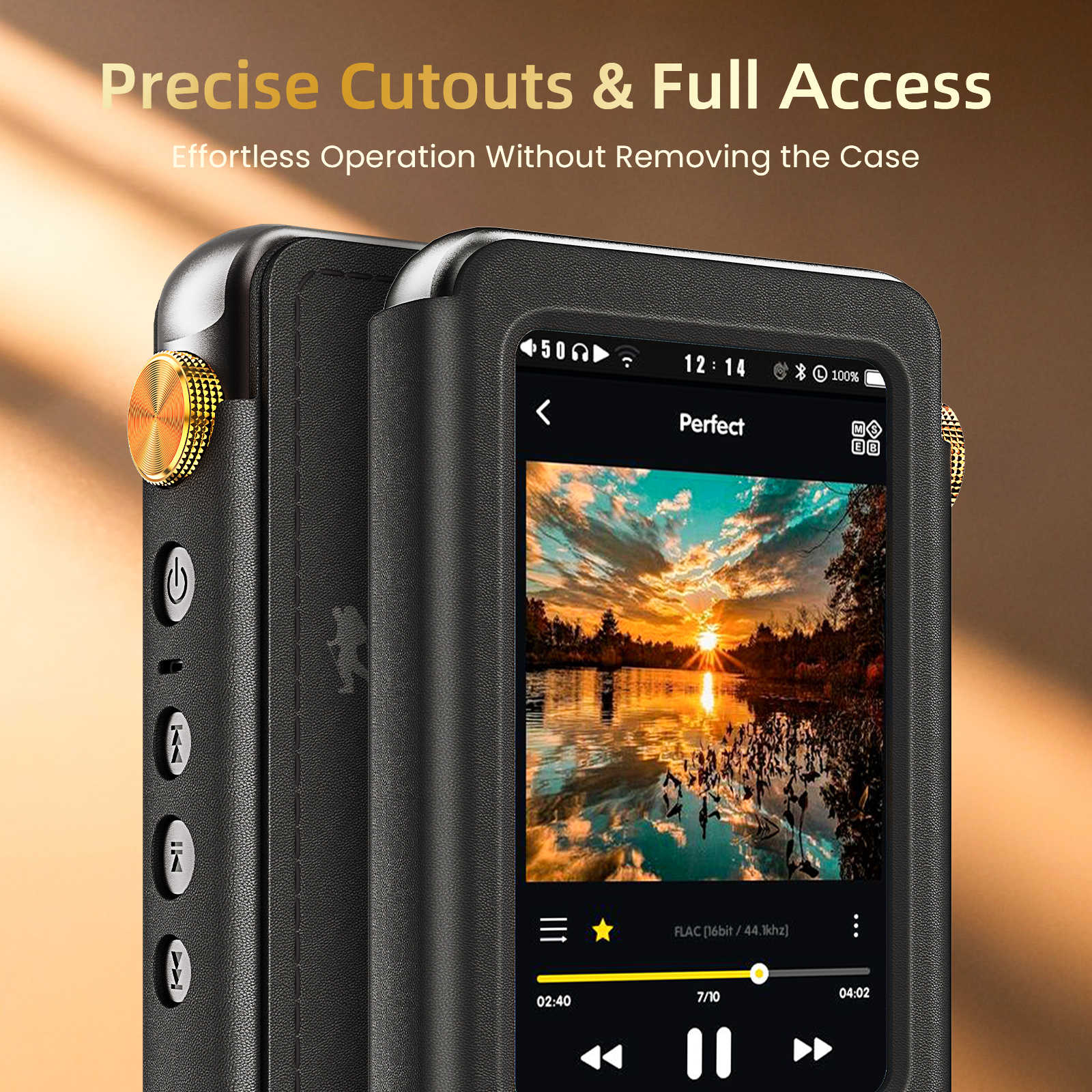 HIFI WALKER Protective PU Leat - Audio Music App ulasan dan harga