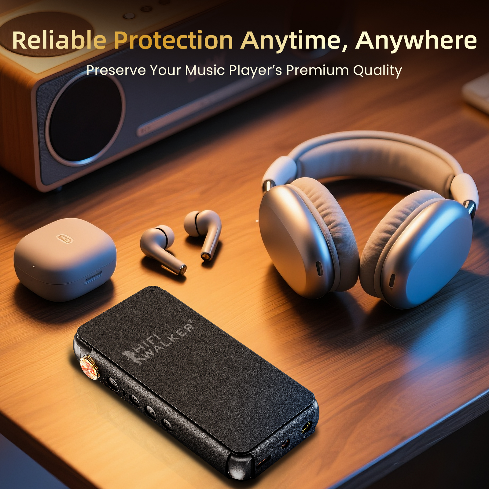 HIFI WALKER Protective PU Leat - Audio Music App ulasan dan harga