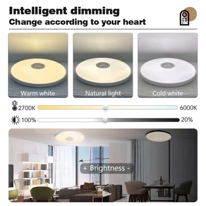 TUYA Smart Music Ceiling Light - Audio Music Apps ulasan dan harga