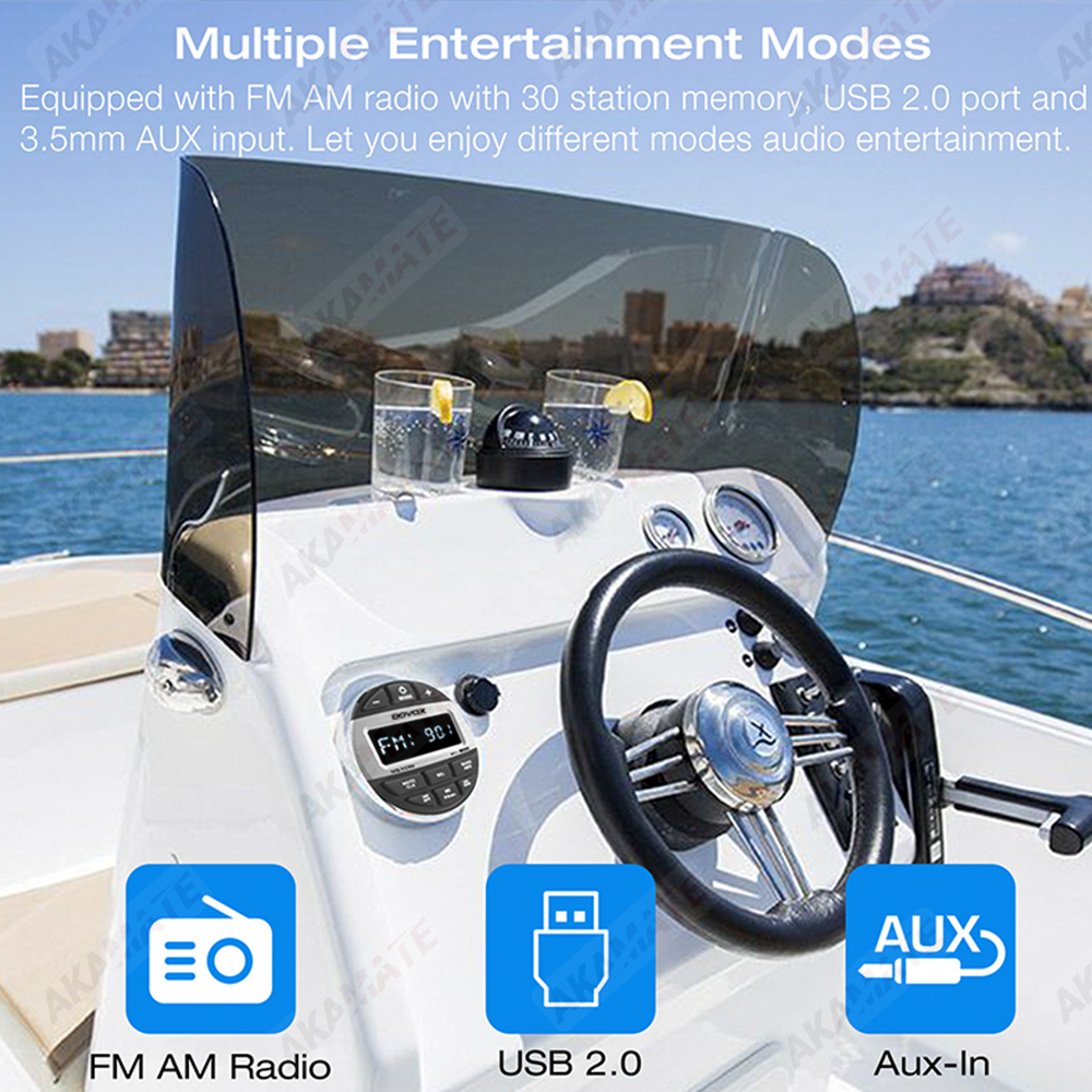 Boat Radio System Media Player - Audio Music App ulasan dan harga