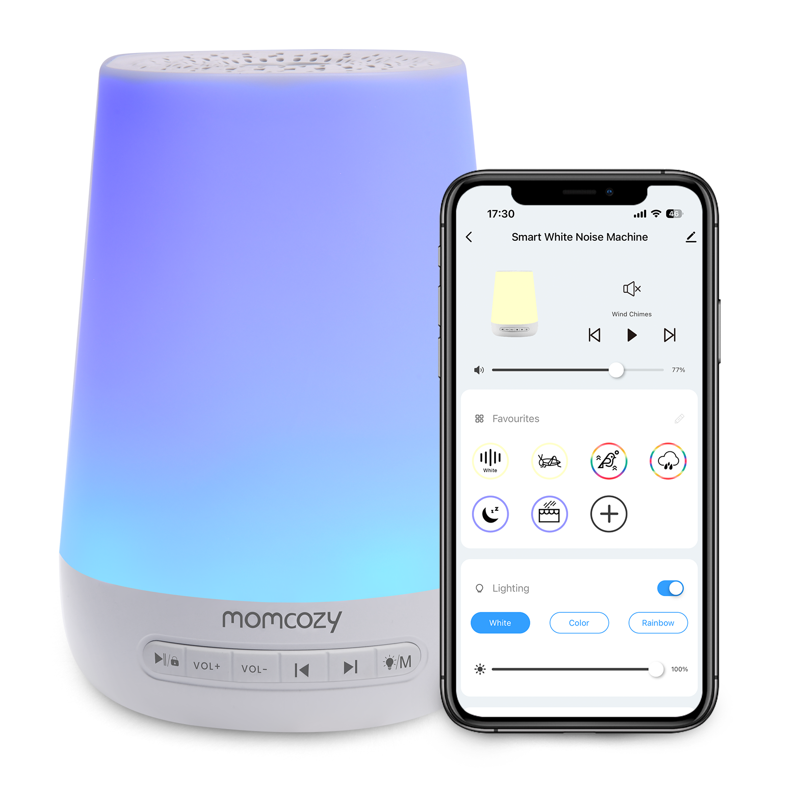 Momcozy Baby White Noise Sound - Audio Music Maker ulasan dan harga