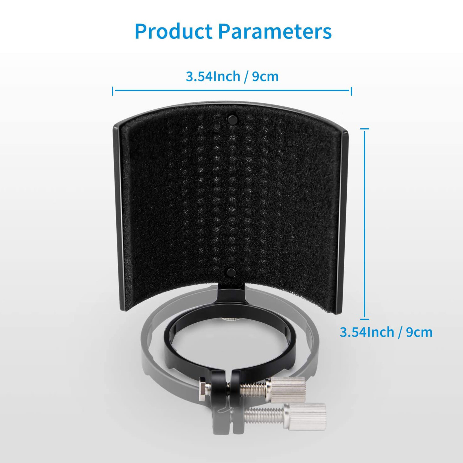 1Pcs Professional Microphone F - Recording Pop Filter ulasan dan harga