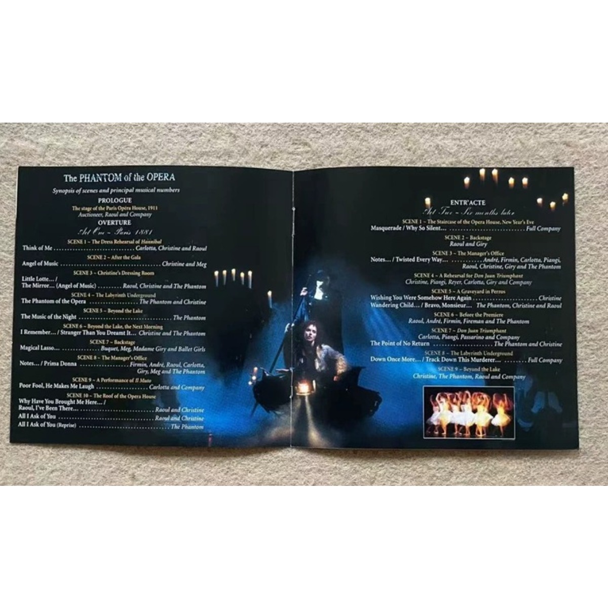 Broadway Musical The Phantom o - Audio Musically ulasan dan harga