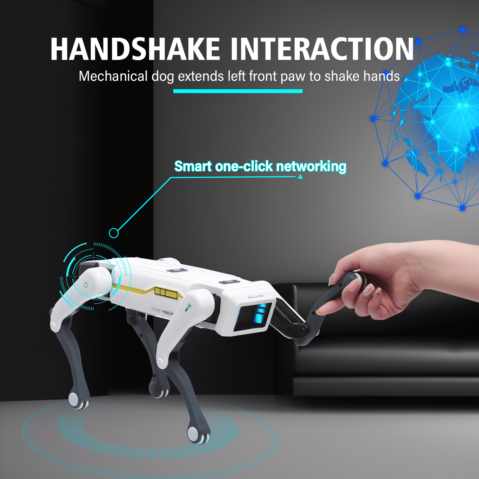Intelligent AI RC Robot Dog Vo - Audio Music Maker ulasan dan harga