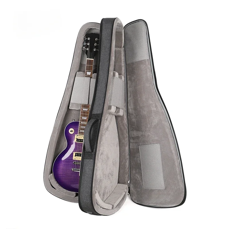 Double Electric Guitar Bag Sof - Case Guitar Gig Bag ulasan dan harga