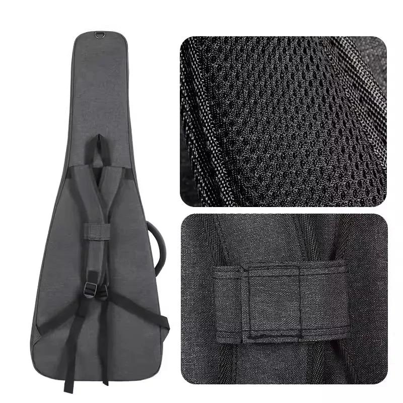 Double Electric Guitar Bag Sof - Case Guitar Gig Bag ulasan dan harga