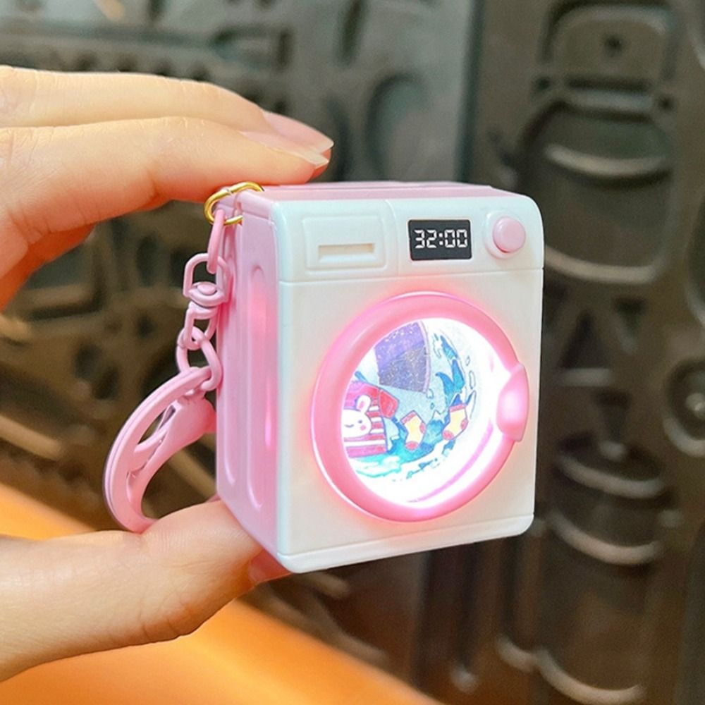 Funny Washing Machine Keychain - Audio Music Maker ulasan dan harga