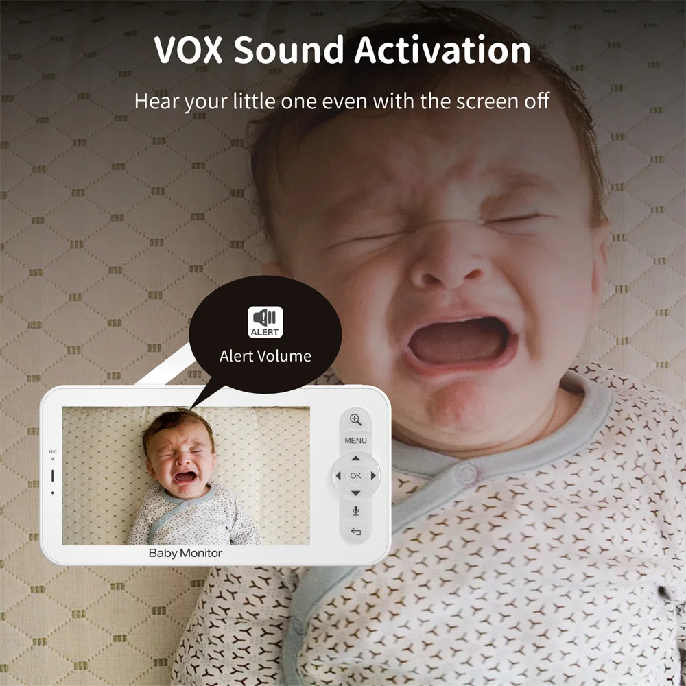 Babystar 5 Inch Wifi Baby Moni - Audio Music Apps ulasan dan harga