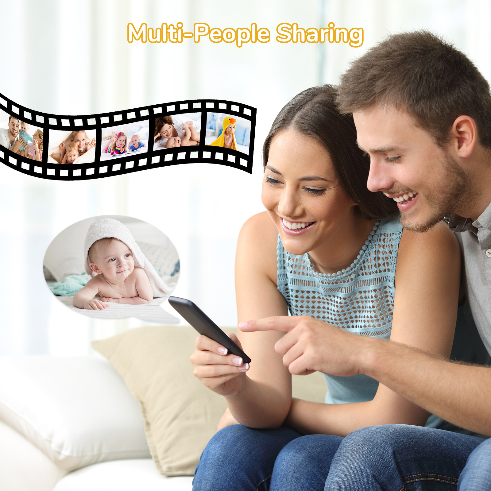 5 Inch Baby Monitor 3X Zoom PT - Audio Music Apps ulasan dan harga