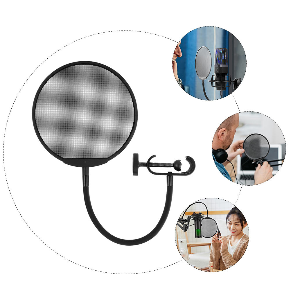 1Pcs Professional Microphone W - Recording Pop Filter ulasan dan harga