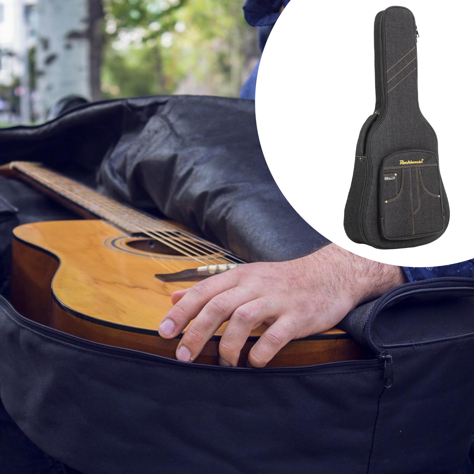 Guitar Case with Large Pocket, - Case Guitar Gig Bag ulasan dan harga