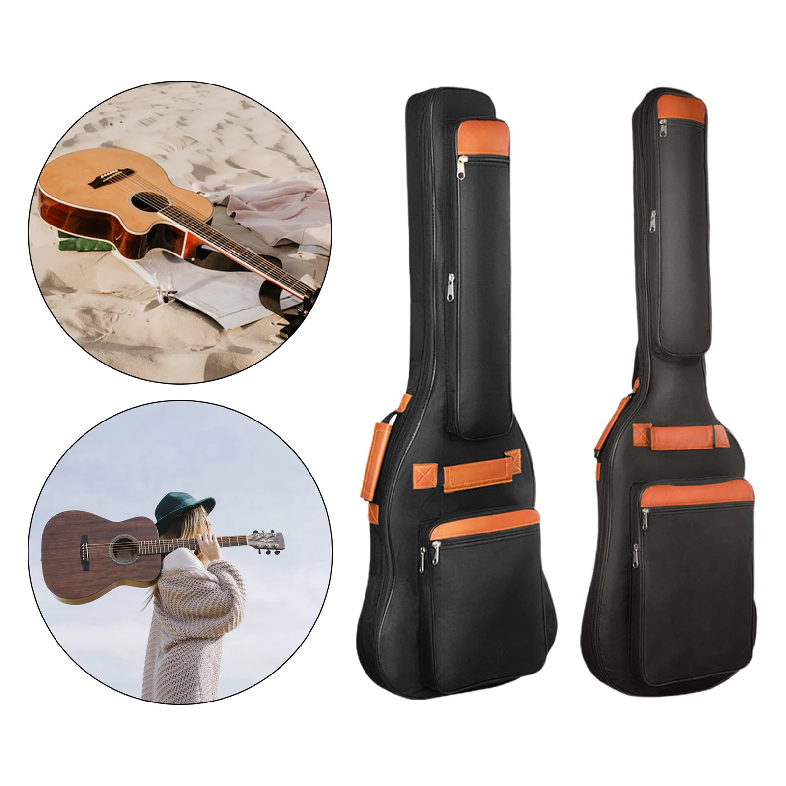 Electric Guitar Bag Bass 10mm  - Case Guitar Gig Bag ulasan dan harga